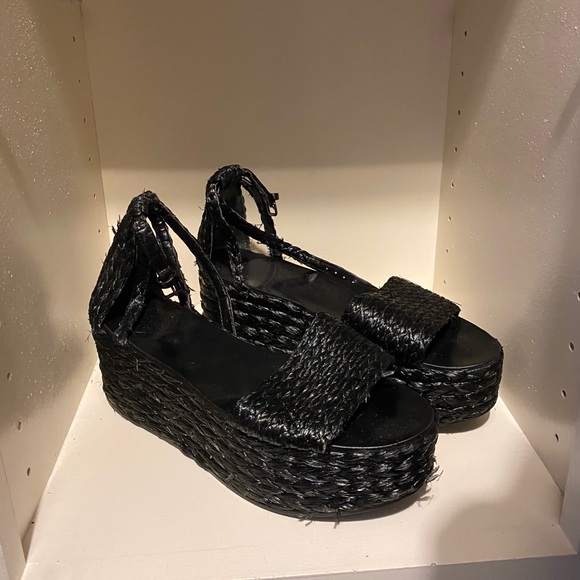 Zara platform sandals